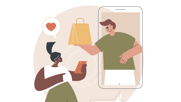 Personalized product recommendations in an online store