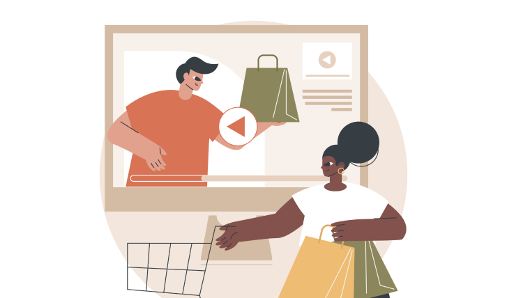 Small online shop using AI recommendations to increase sales